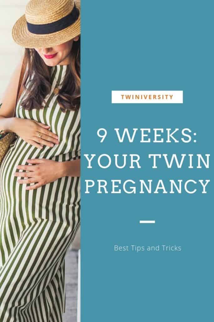 9 Weeks Pregnant with Twins