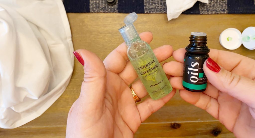 homemade hand sanitizer