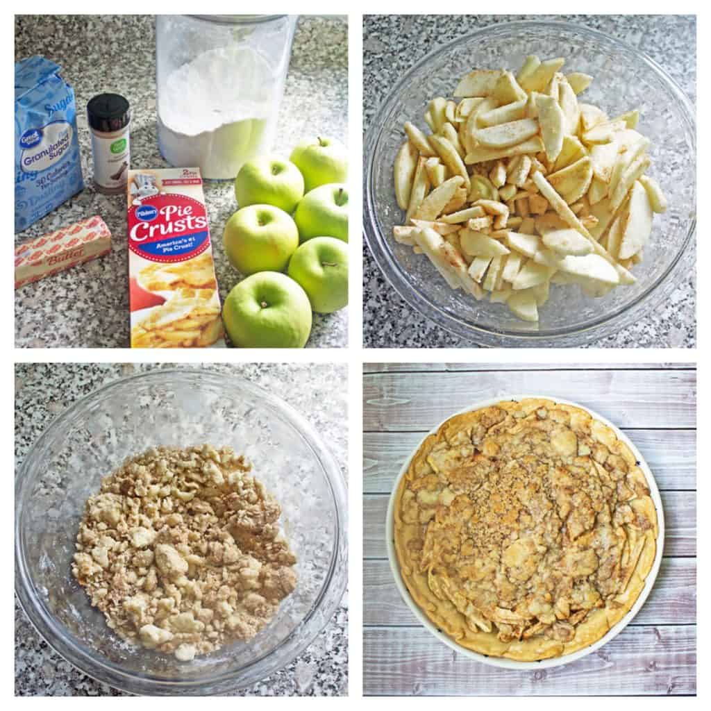 making a dutch apple pie