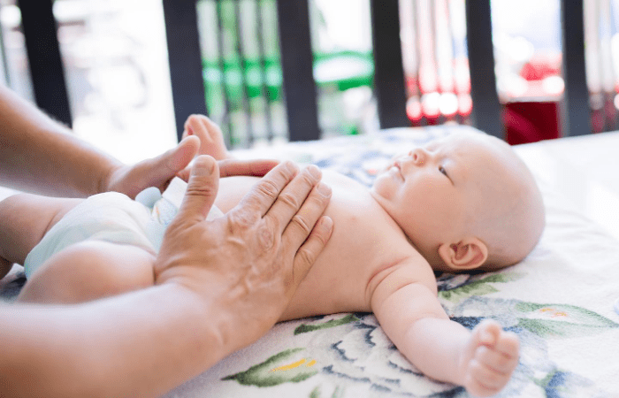 Baby Massage For Muscle Development