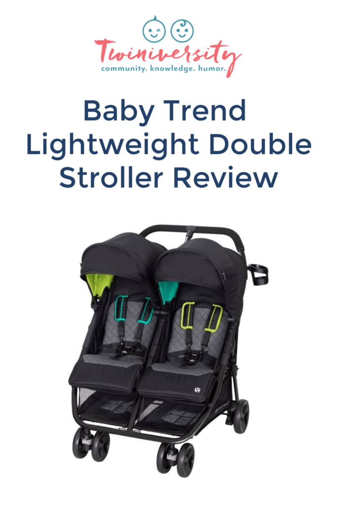baby trend lightweight double