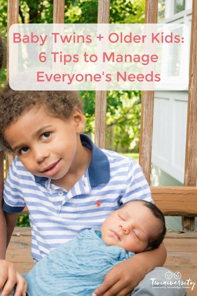 Baby Twins + Older Kids 6 Tips to Manage Everyone's Needs