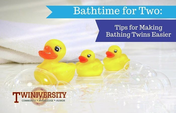 Bathtime for Two: Tips to Make Bathing Twins Easier