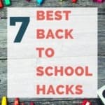 Back to school hacks