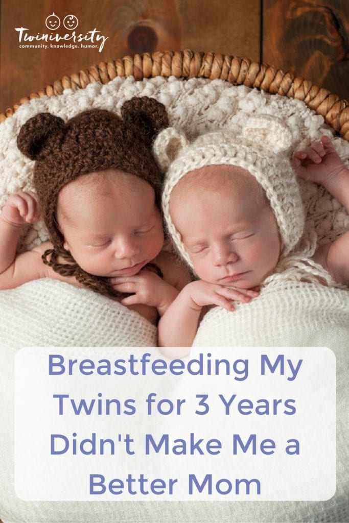 breastfeeding my twins
