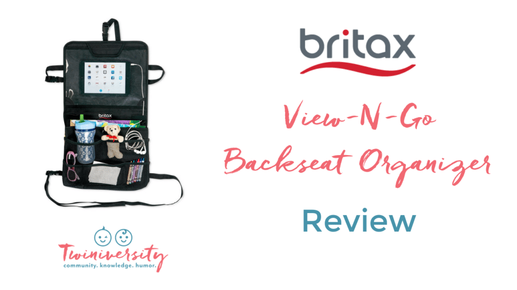 britax view-n-go backseat organizer
