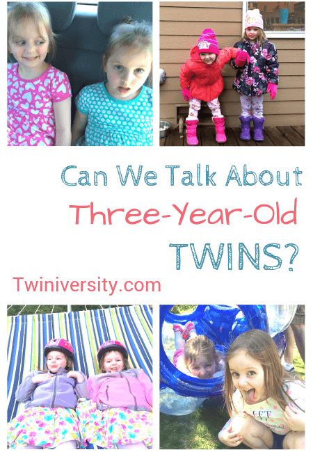 Can We Talk About Three-Year-Old Twins?