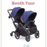 Curve stroller contours double stroller