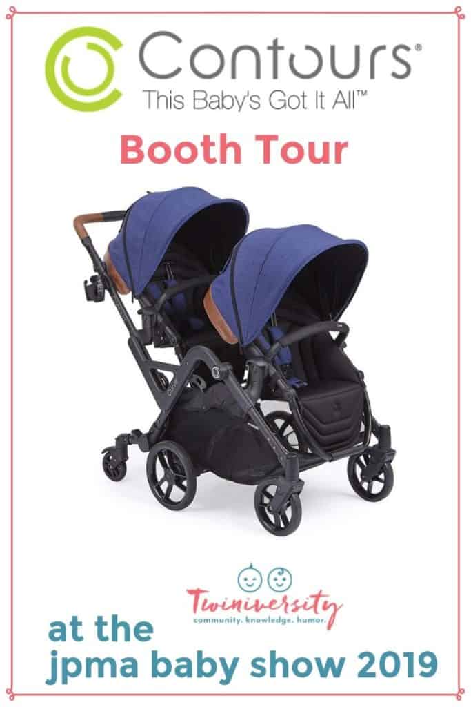 Contours Double Stroller JPMA Baby Show 2019 Twiniversity
