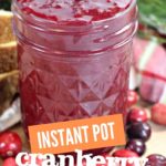 instant pot cranberry jelly