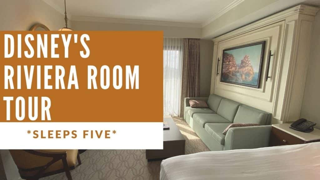 Disney's Riviera Resort Room Tour