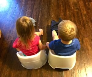 potty training boy/girl twins