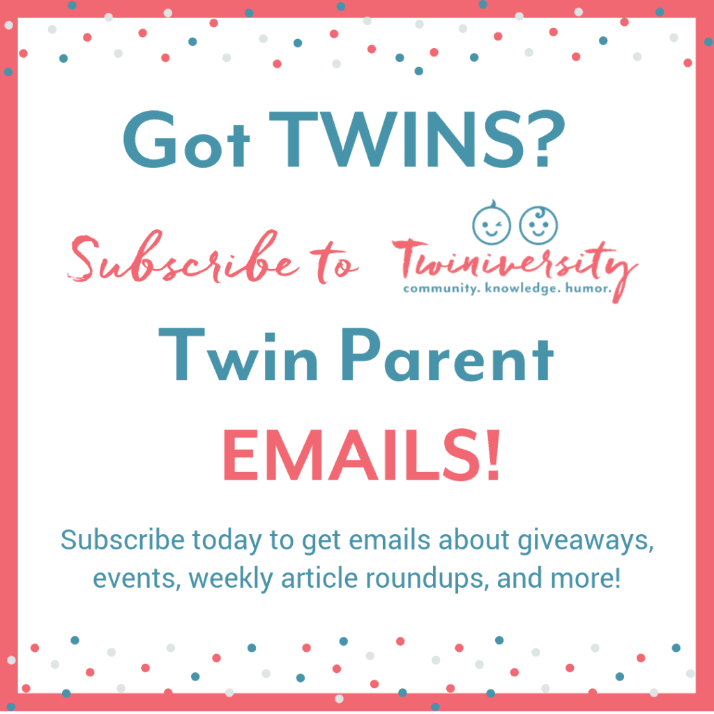 Twiniversity email subscription signup