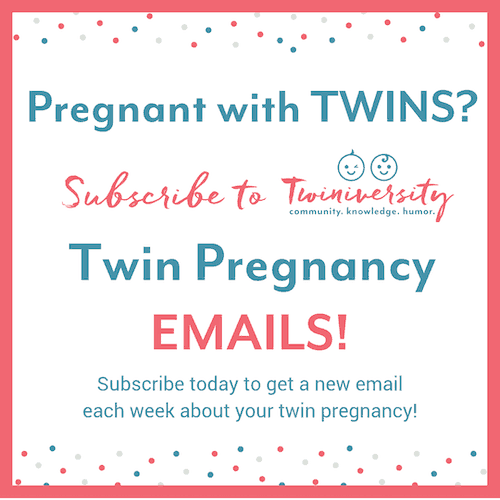 twin pregnancy week by week emails