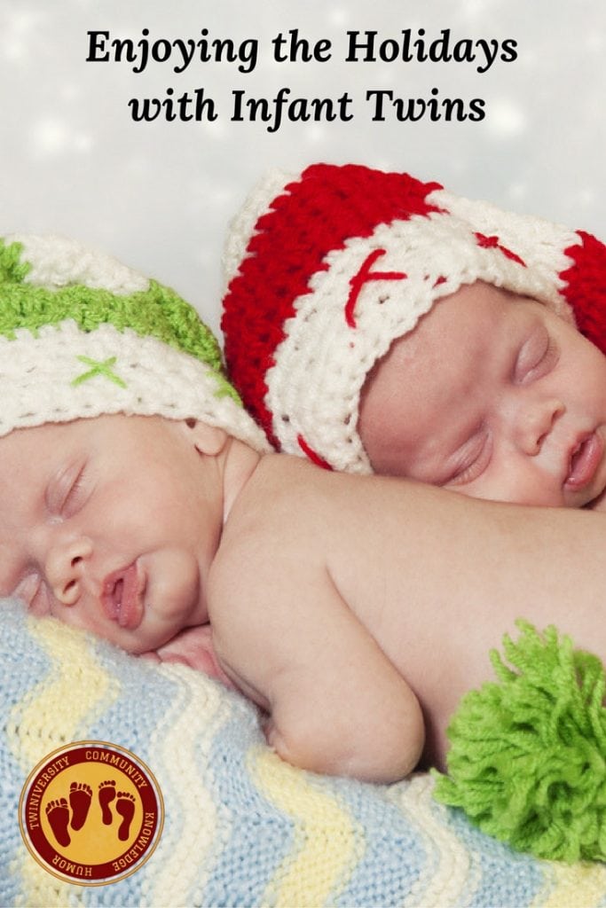 Enjoying the Holidays with Infant Twins