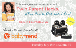 Twin Parent Hacks: When You’re Out and About | FB LIVE CHAT