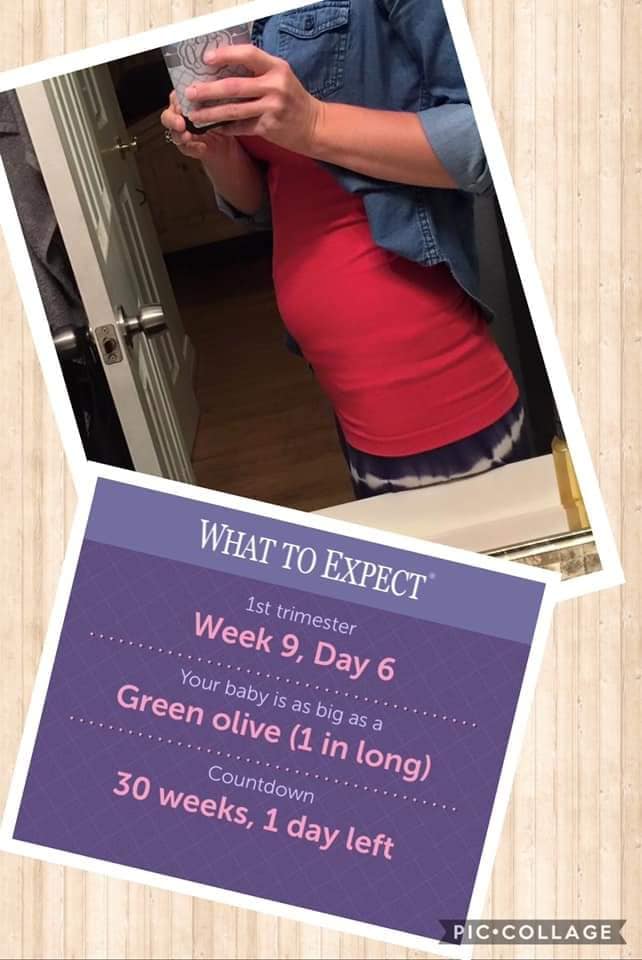 9 weeks pregnant with twins