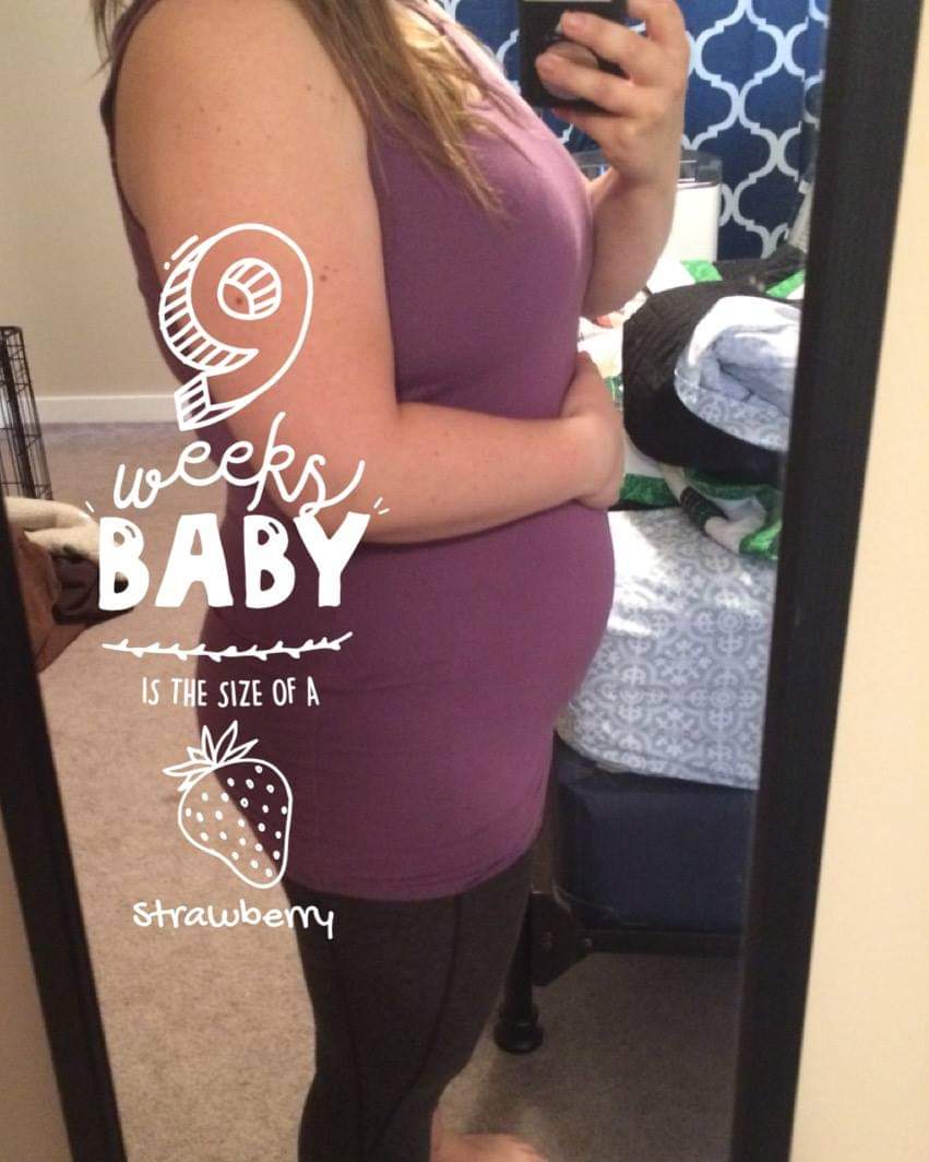 9 weeks pregnant with twins