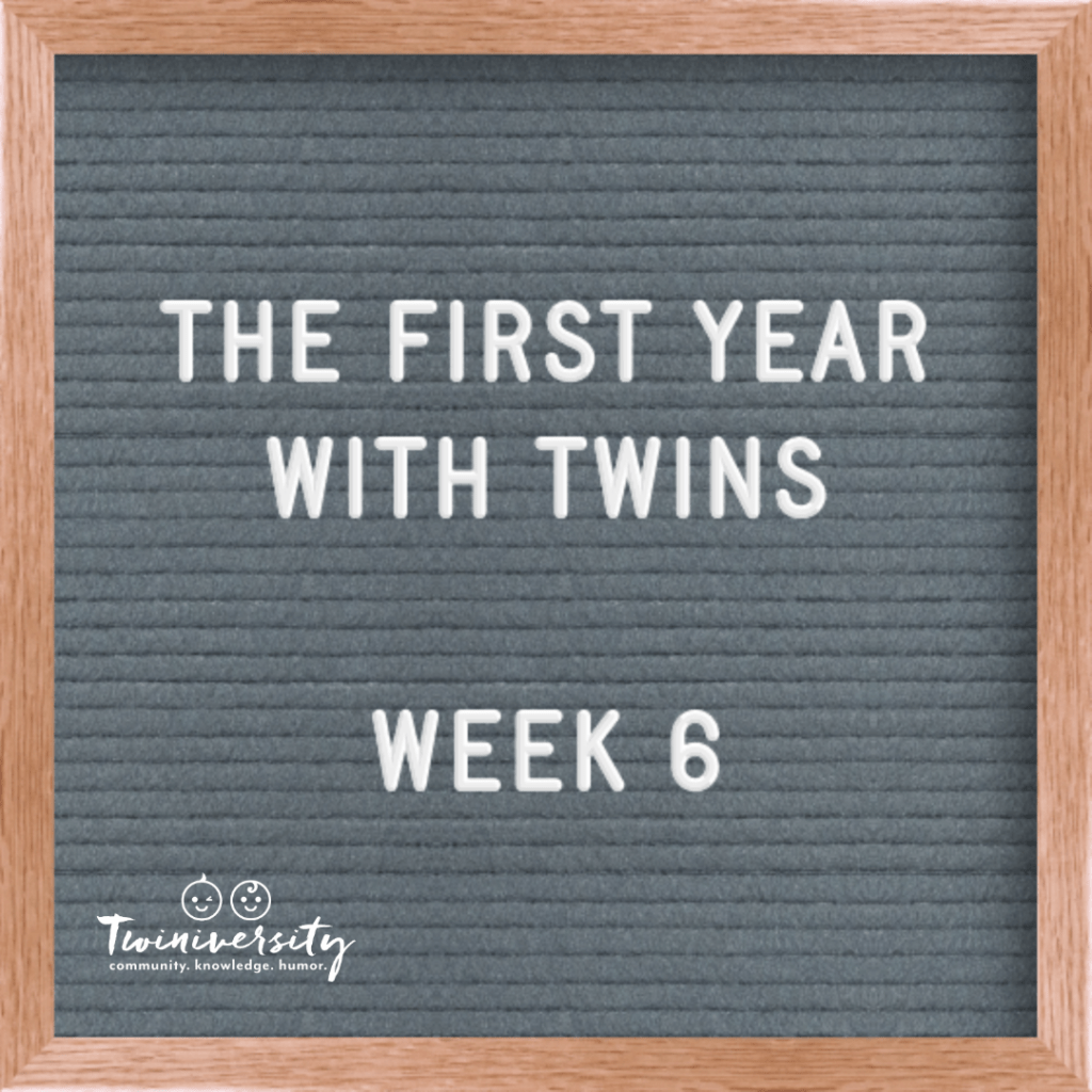 First Year with Twins Week 6
