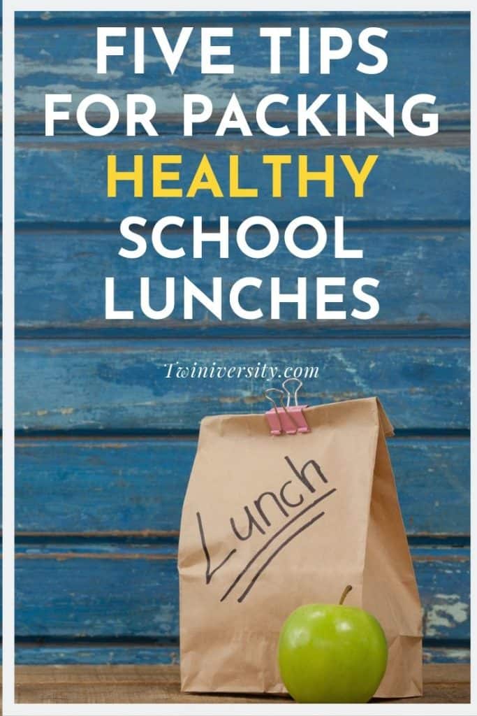 5 Tips for Packing Healthy School Lunches - Twiniversity