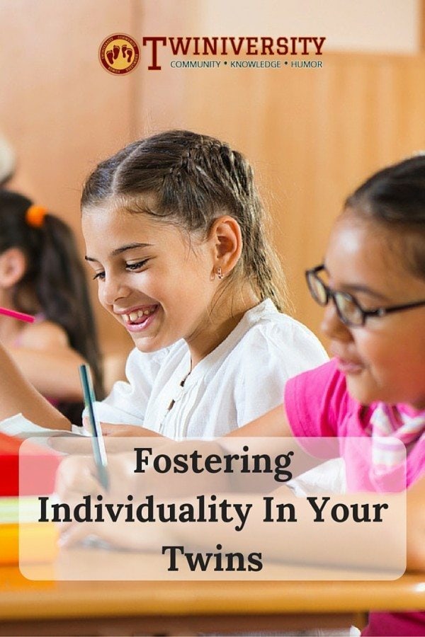 Fostering Individuality In Your Twins