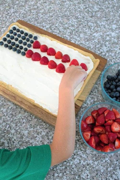 fruit pizza