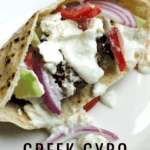 Greek Gyro Burger Recipe