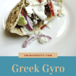 Greek Gyro Burger Recipe