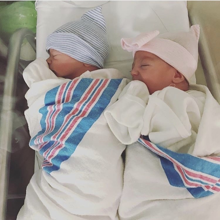 newborn twins Double-Whammy Twin Birth