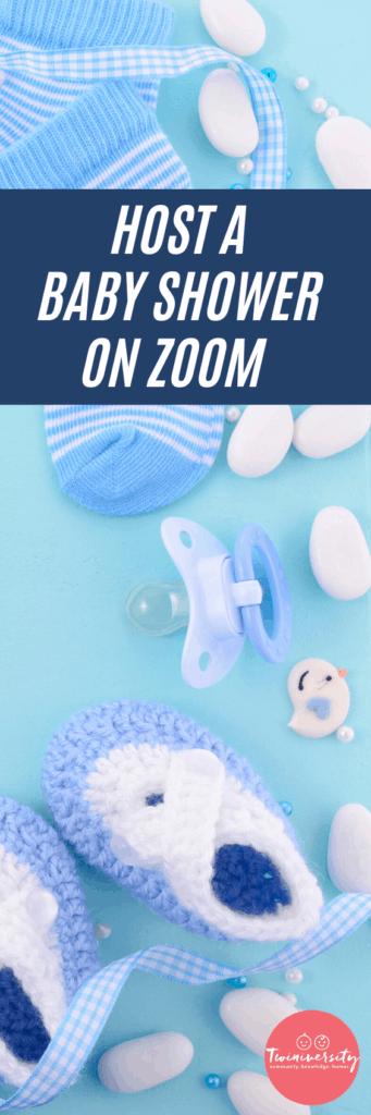 host a virtual baby shower on zoom