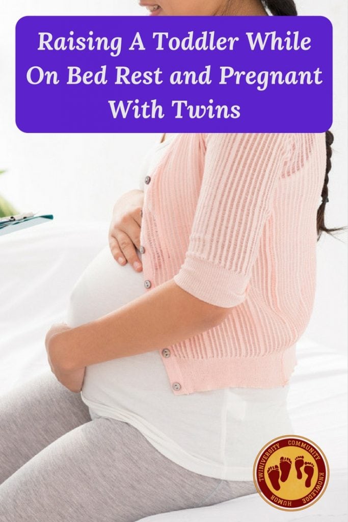 bed rest and pregnant with twins