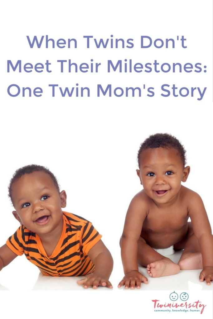 When Twins Don&#8217;t Meet Their Milestones: One Twin Mom&#8217;s Story