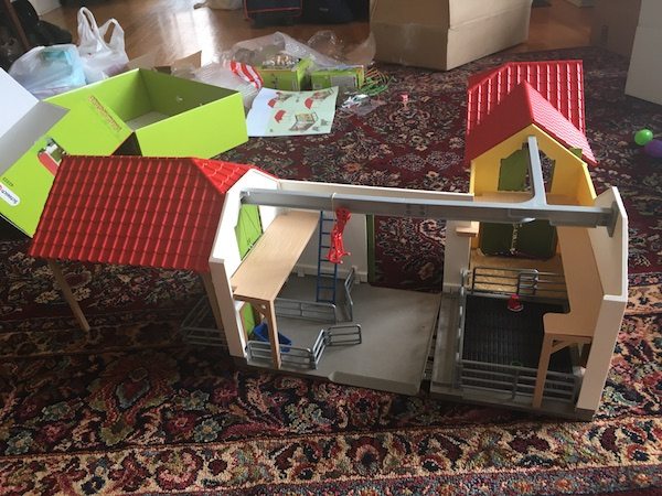 large Farm World set with animals