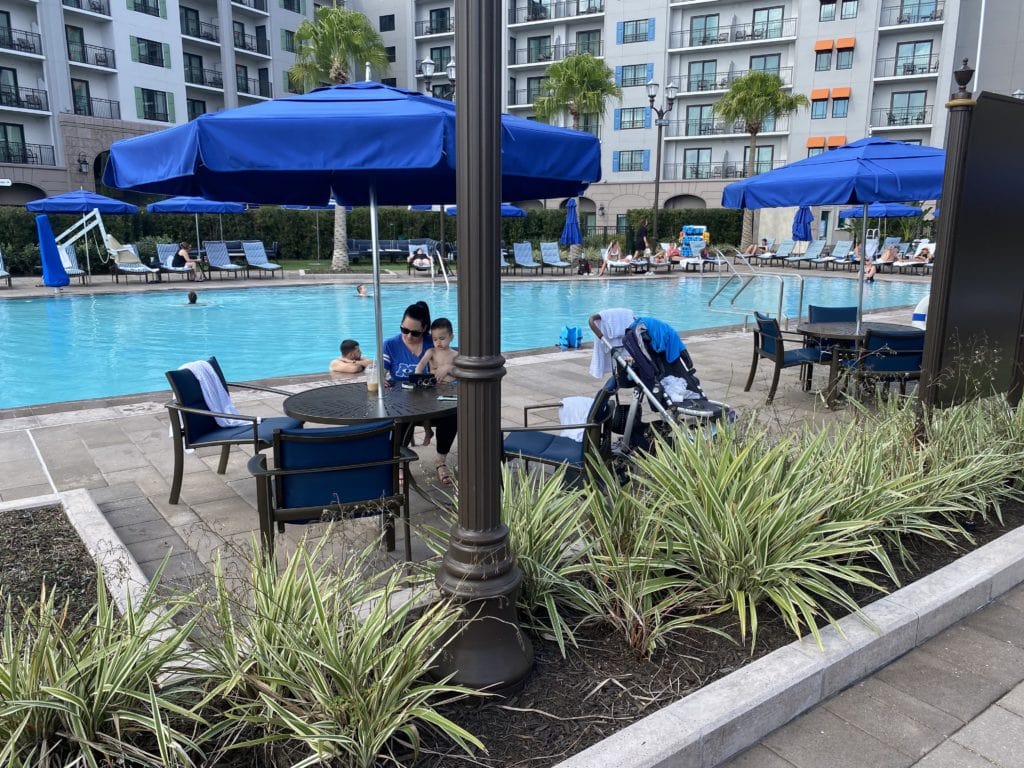 disney riviera resort quiet pool