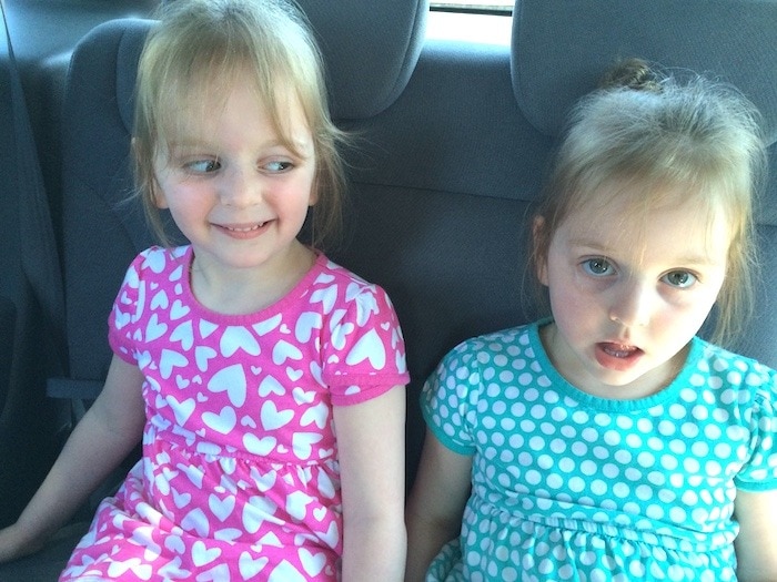 three-year-old twins