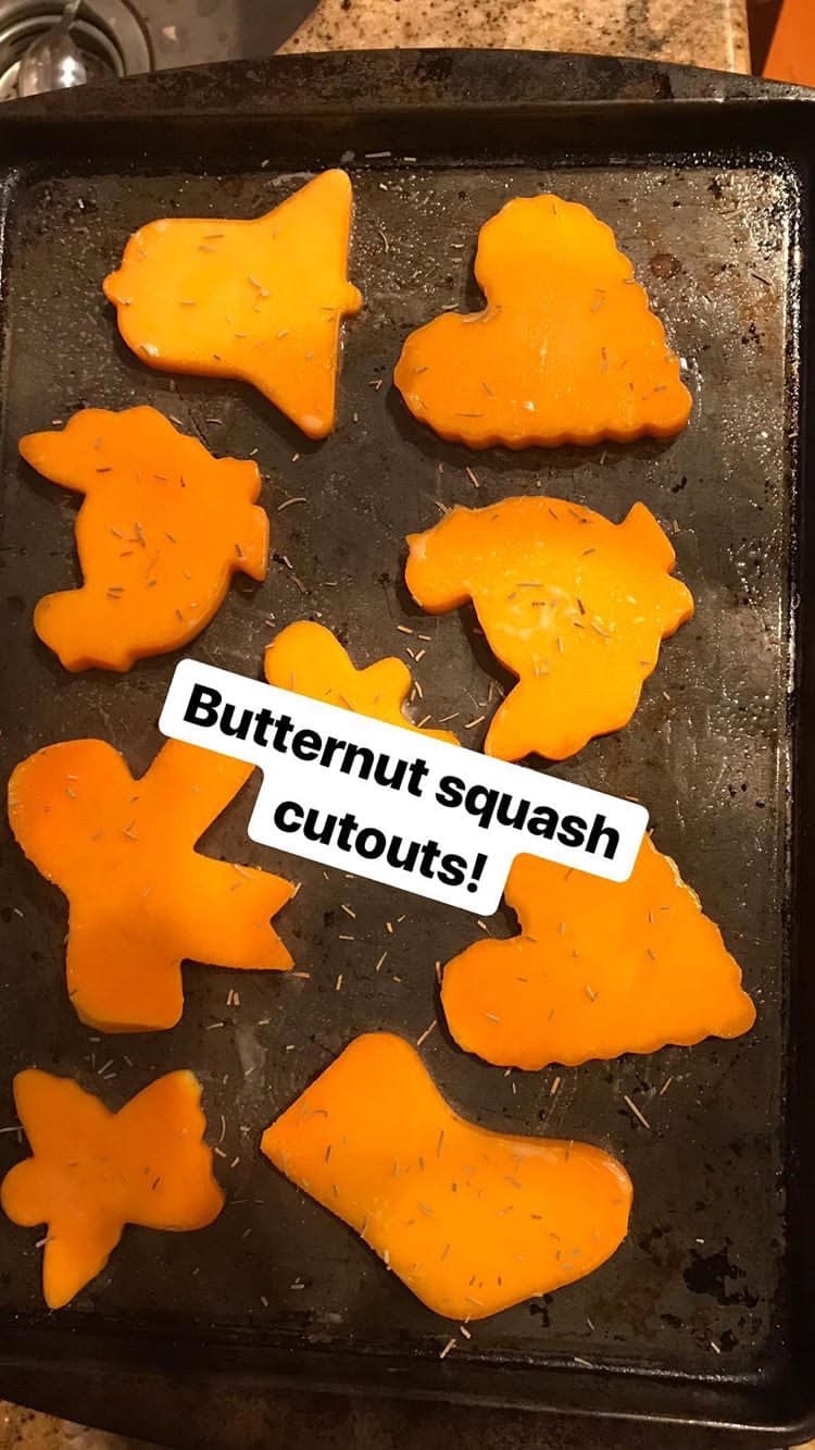 butternut squash cutouts Get Your Kids to Eat