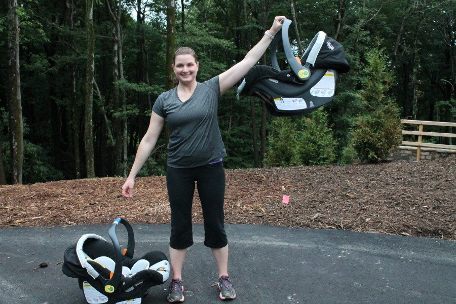 Operation Strong Mom: Car Seat Upper Body Exercises