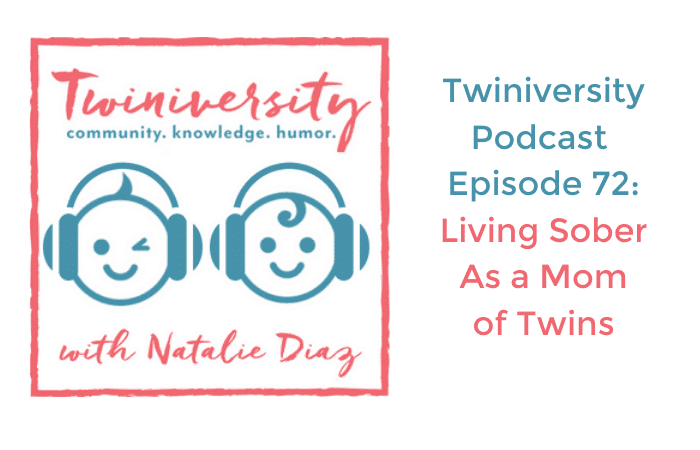 living sober as a mom of twins