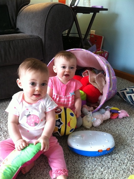 9-to-12-Month-Old Twins