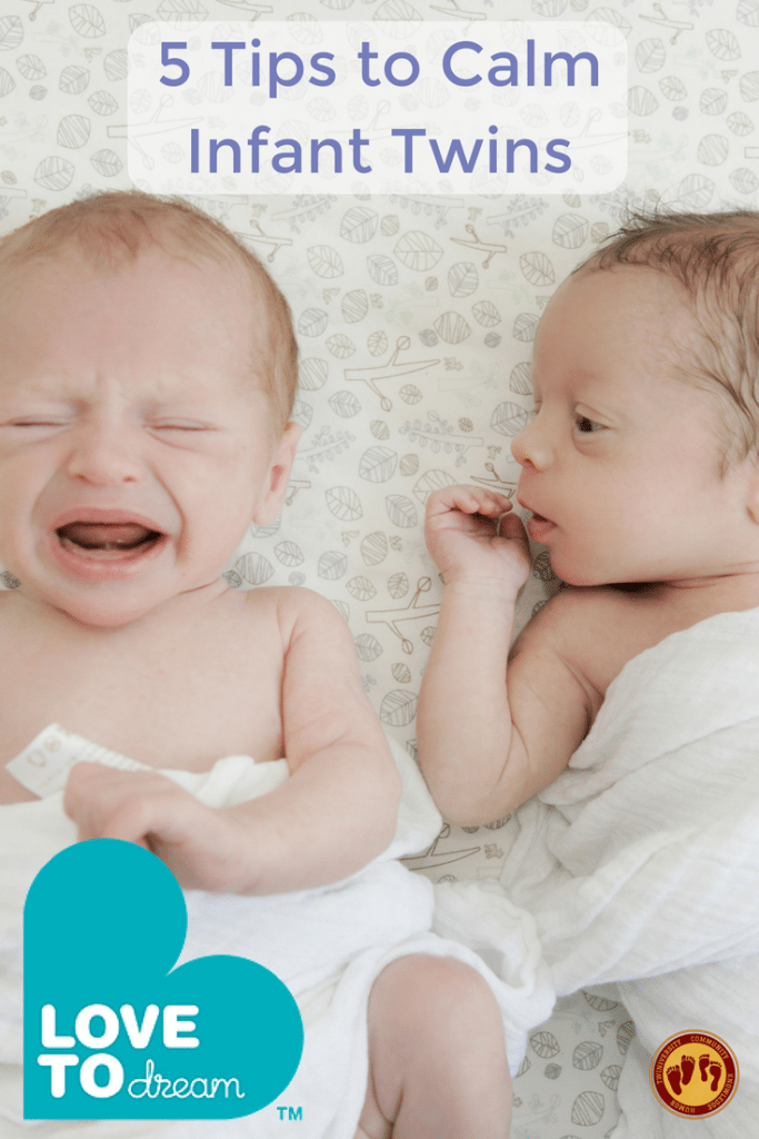calm infant twins