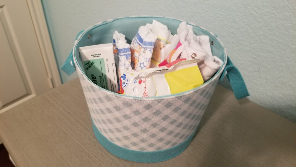 diaper storage bin organization tips