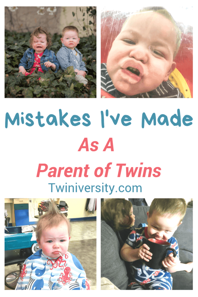 Mistakes I've Made As a Parent of Twins