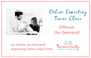 Twiniversity online expecting twins class