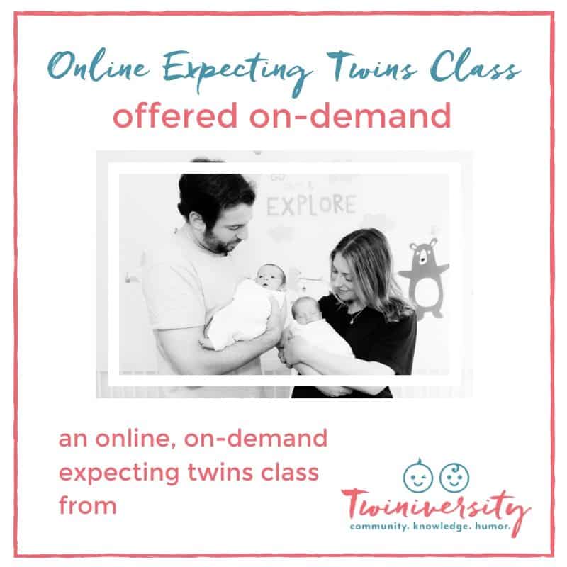 Twiniversity online expecting twins class