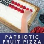 Patriotic Fruit Pizza