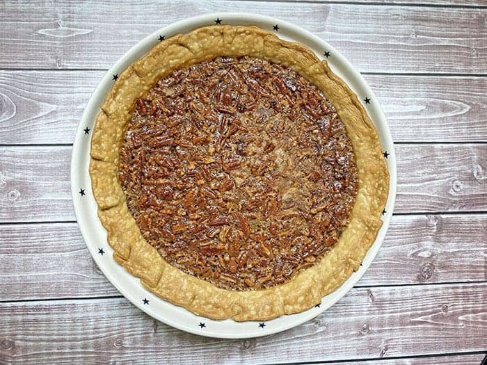 pecan pie baked