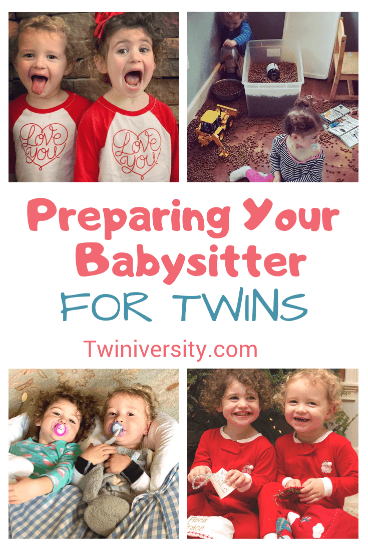 Preparing Your Babysitter for Twins