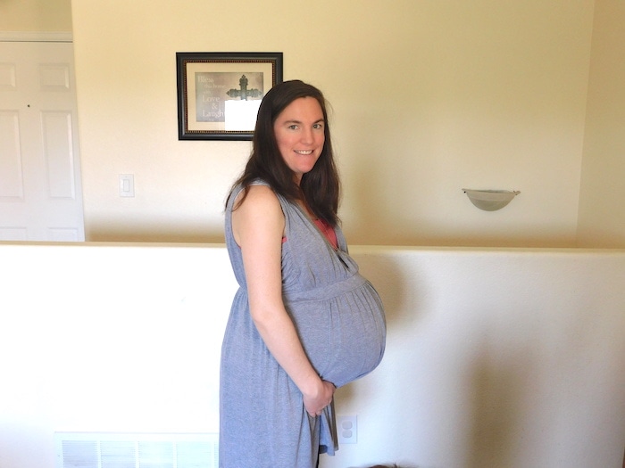 pregnant woman twins irritable uterus