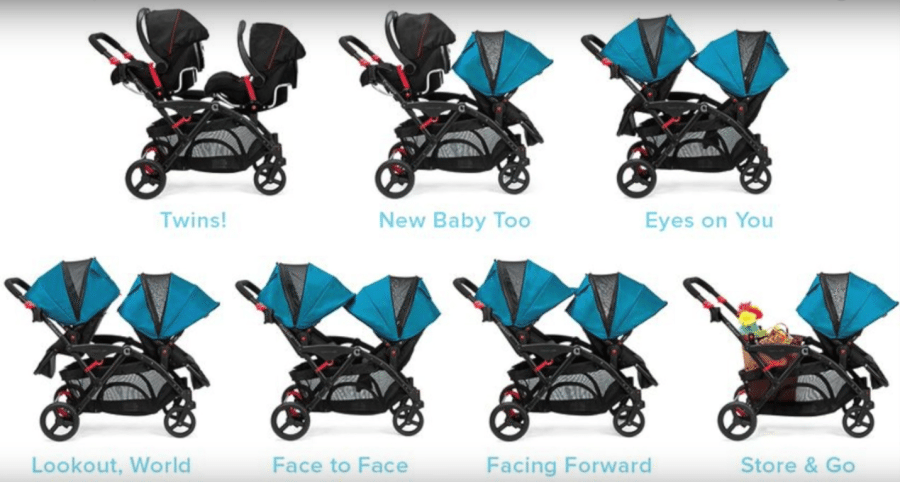 contours options elite double stroller