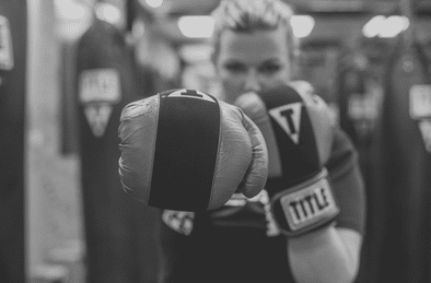 woman with boxing gloves Reclaiming Yourself After Twins